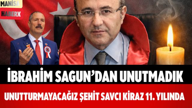 İbrahim Sagun’dan Unutmadık Unutturmayacağız Şehit Savcı Kiraz 11. Yılında