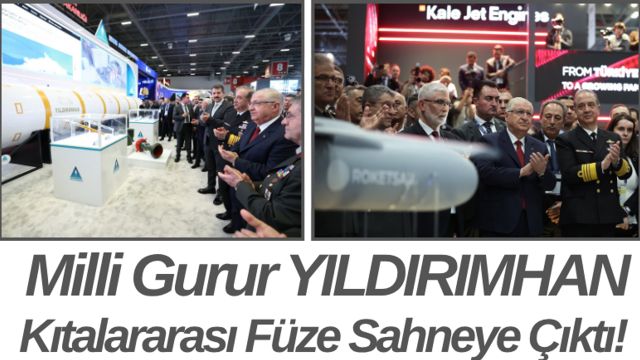 Milli Gurur YILDIRIMHAN Kıtalararası Füze Sahneye Çıktı!