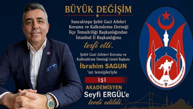 Şehit ve Gazi Aileleri Derneği’nde Seyfi Ergül dönemi!